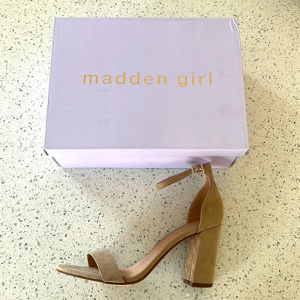 Brand New Madden Girl nude heel